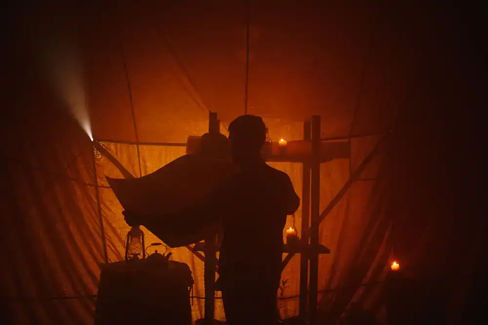 Atmospheric co-op survival gameplay screenshot